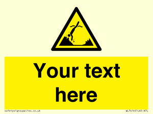 Custom Warning submerged objects